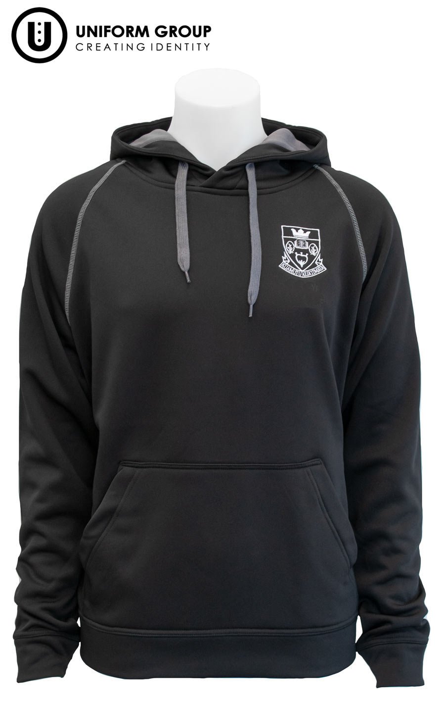 Hoodie - Black - Logan Park High School : Dunedin Schools Uniform Shop ...