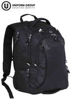 Backpack - Black-balmacewen-intermediate-Dunedin Schools Uniform Shop
