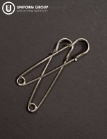 Kilt Pin - Silver (2pk)-columba-college-Dunedin Schools Uniform Shop