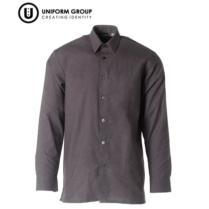 Shirt L/S with Tail - Grey