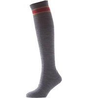 Socks - Grey/Gold/Red Stripe-balmacewen-intermediate-Dunedin Schools Uniform Shop